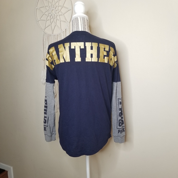 Victorias Secret Pink V-neck Collegiate University - Picture 2 of 8